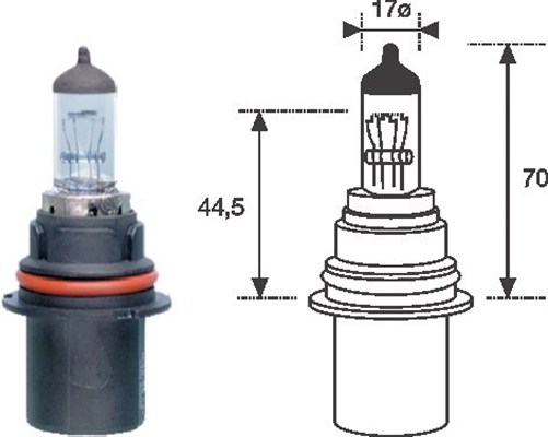 MAGNETI MARELLI 002555200000 Bulb, spotlight